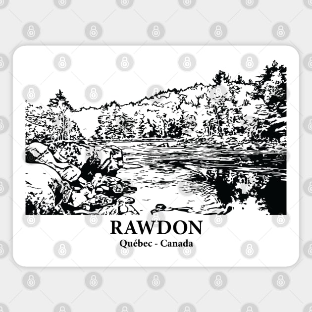 Rawdon - Québec Magnet by Lakeric